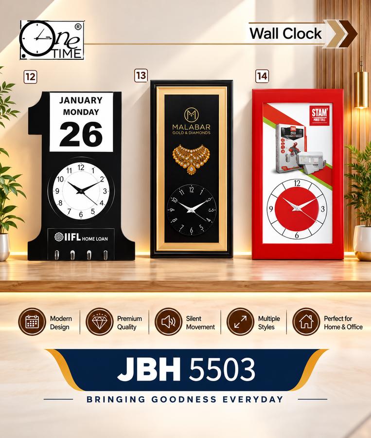 Multi-Style Wall Clock Collection