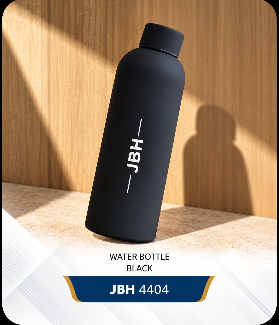 JBH 4404 Black Water Bottle