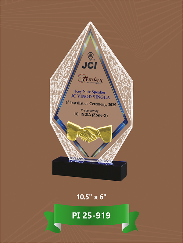 Elegant Crystal Award