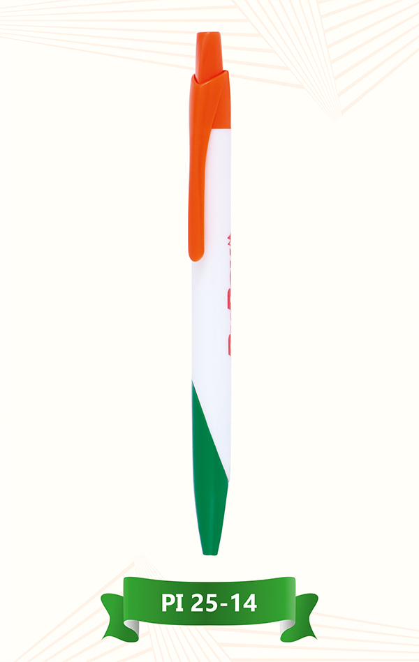 Tri-Color Plastic Pen