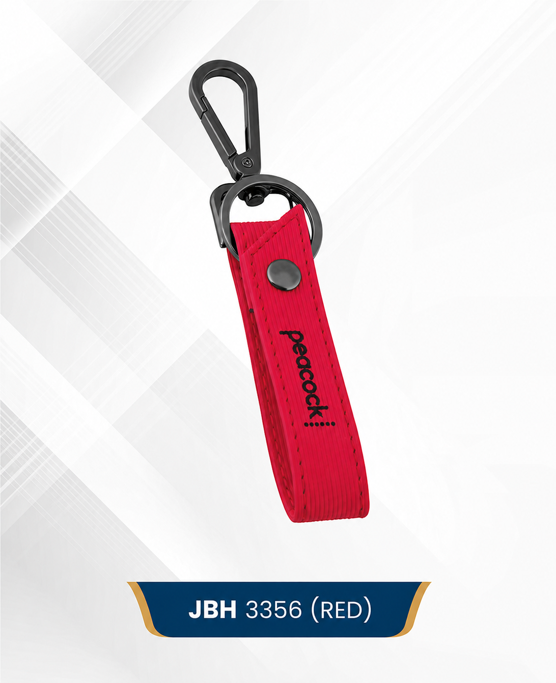 JBH 3356 (Red) – Premium Keychain Strap