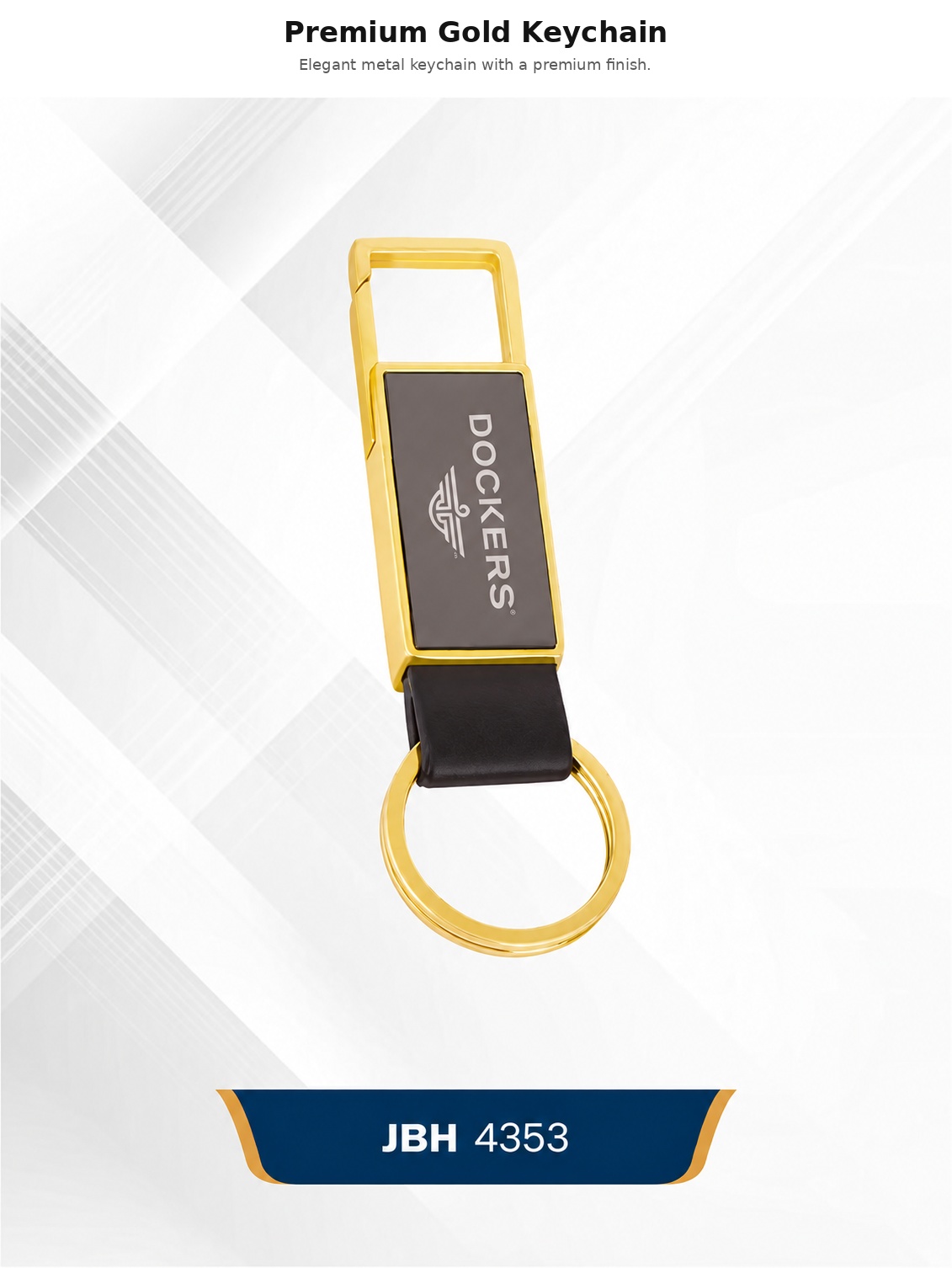 Premium Gold Keychain